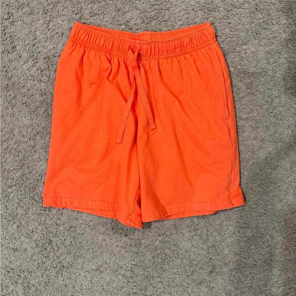 🌼5/$10🌼Cat & Jack Navy Astronaut Tee and Orange Shorts Set size 10/12 - Picture 2 of 5